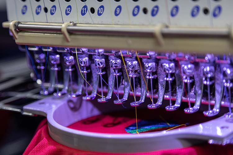 Service de broderie, Forbach